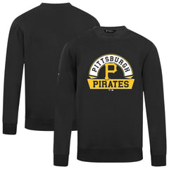 Black Pittsburgh Pirates Levelwear Zane Banner Arch Sweatshirt