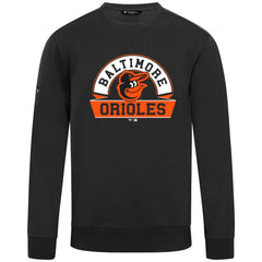 Black Baltimore Orioles Levelwear Zane Banner Arch Sweatshirt