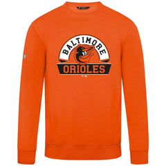Orange Baltimore Orioles Levelwear Zane Banner Arch Sweatshirt