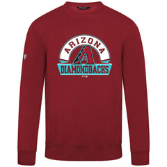 Red Arizona Diamondbacks Levelwear Zane Banner Arch Sweatshirt