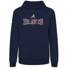 Navy Atlanta Braves Levelwear Podium Journey Hoodie
