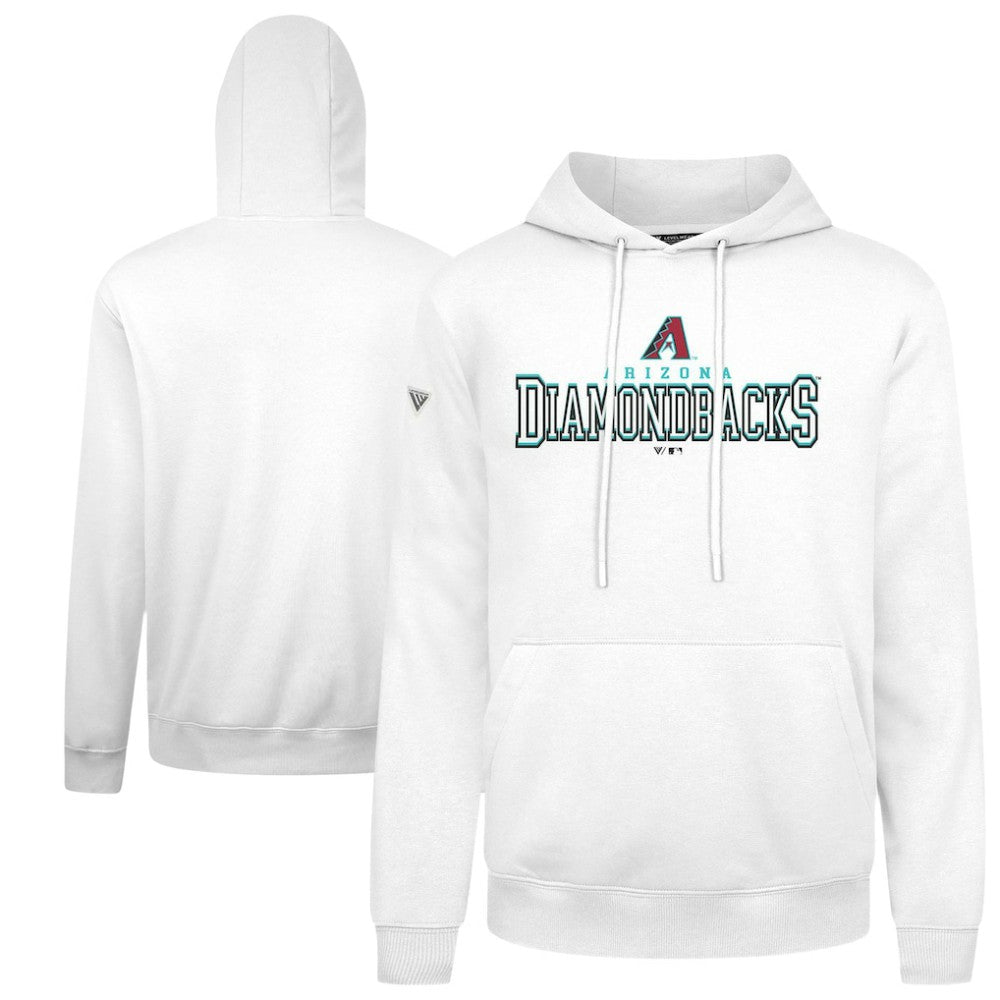 White Arizona Diamondbacks Levelwear Podium Journey Hoodie