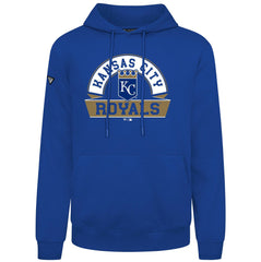 Royal Kansas City Royals Levelwear Podium Banner Arch Hoodie