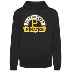 Black Pittsburgh Pirates Levelwear Podium Banner Arch Hoodie