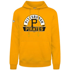 Gold Pittsburgh Pirates Levelwear Podium Banner Arch Hoodie