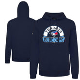 Navy Toronto Blue Jays Levelwear Podium Banner Arch Hoodie