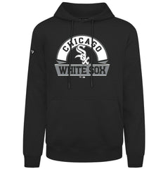 Black Chicago White Sox Levelwear Podium Banner Arch Hoodie