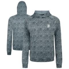 Gray Detroit Tigers Levelwear Albatross Raglan Hoodie