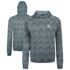 Gray Kansas City Royals Levelwear Albatross Raglan Hoodie