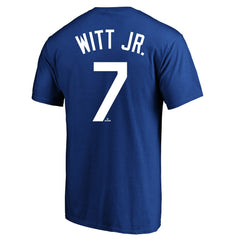 Royal Bobby Witt Jr. Kansas City Royals Fanatics Big & Tall Player Name & Number T-Shirt