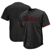 Black Philadelphia Phillies Profile Big & Tall Pop Fashion Jersey