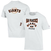 White San Francisco Giants Champion 3-Hit Jersey T-Shirt