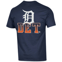 Navy Detroit Tigers Champion Jersey T-Shirt