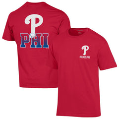 Red Philadelphia Phillies Champion Jersey T-Shirt
