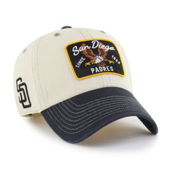 Natural/Black San Diego Padres '47 Keepsake Collection Clean Up Adjustable Hat