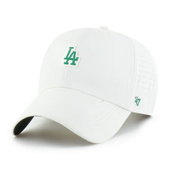 White Los Angeles Dodgers '47 Elevated Greens Clean Up Adjustable Hat