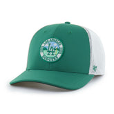 Kelly Green/White Los Angeles Dodgers '47 Elevated Greens Adjustable Trucker Hat