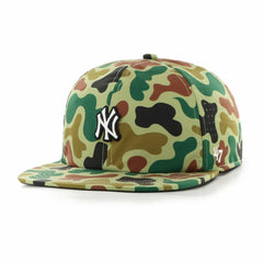 Camo New York Yankees '47 Elevated Greens Captain Adjustable Hat