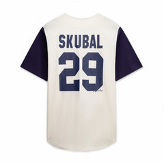 Cream/Navy Detroit Tigers Profile Big & Tall Two-Color Fashion Jersey