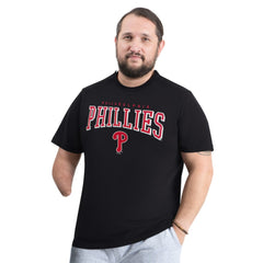 Black Philadelphia Phillies G-III Sports by Carl Banks Adaptive Classic Team Spirit T-Shirt