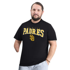 Black San Diego Padres G-III Sports by Carl Banks Adaptive Classic Team Spirit T-Shirt