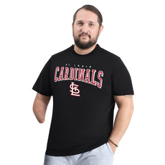 Black St. Louis Cardinals G-III Sports by Carl Banks Adaptive Classic Team Spirit T-Shirt
