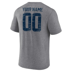 Heritage Custom Name & Number Tri-Blend T-Shirt - Denver Broncos T-shirts