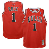 Mitchell & Ness Derrick Rose Chicago Bulls Youth 2008/09 Hardwood Classics Swingman Jersey sale
