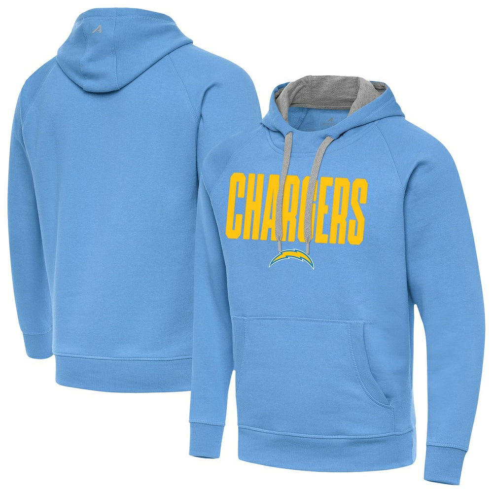 Antigua Victory Hoodie - Los Angeles Chargers Hoodies