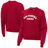 Antigua Women's Victory Sweatshirt - San Francisco 49ers Sweatshirts