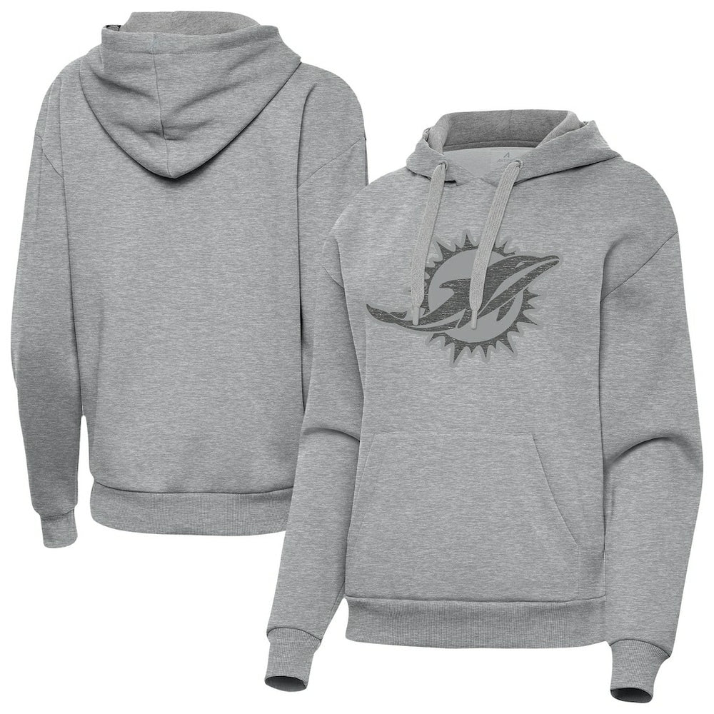 Antigua Women's Victory Hoodie - Miami Dolphins Hoodies