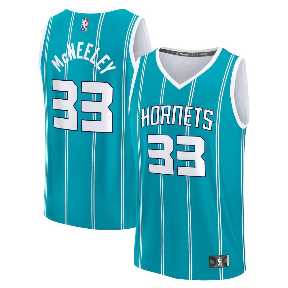 Fanatics Liam McNeeley Charlotte Hornets Fast Break Replica Jersey