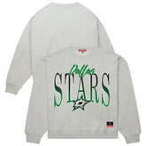 NHL Dallas Stars Mitchell & Ness Women's Hockey Night Sweatshirt