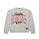 NHL Carolina Hurricanes Mitchell & Ness Women's Hockey Night Sweatshirt