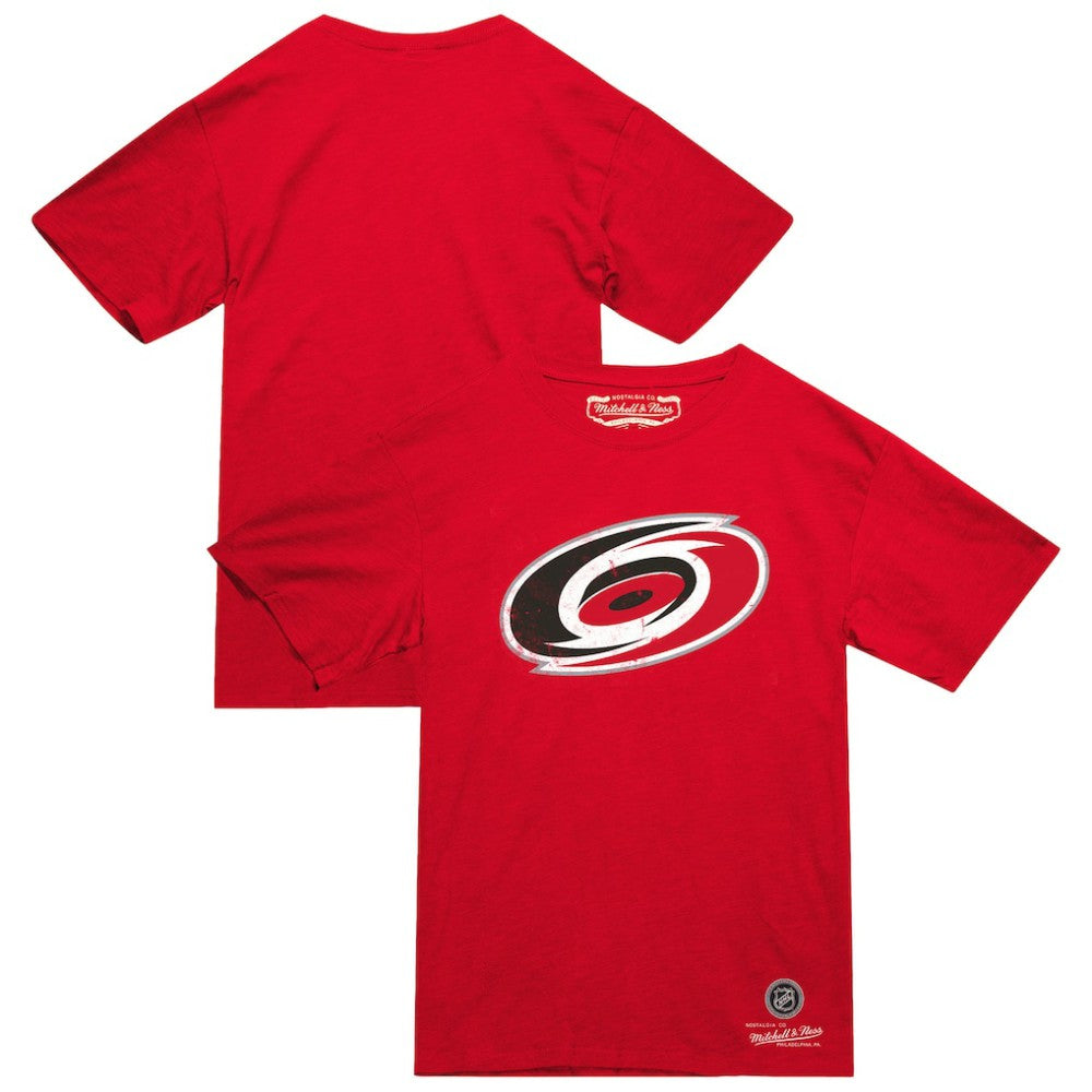 NHL Carolina Hurricanes Mitchell & Ness Heritage T-Shirt