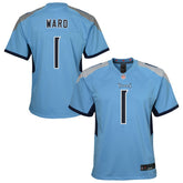 Cameron Ward Youth Team Game Jersey - Tennessee Titans Jerseys