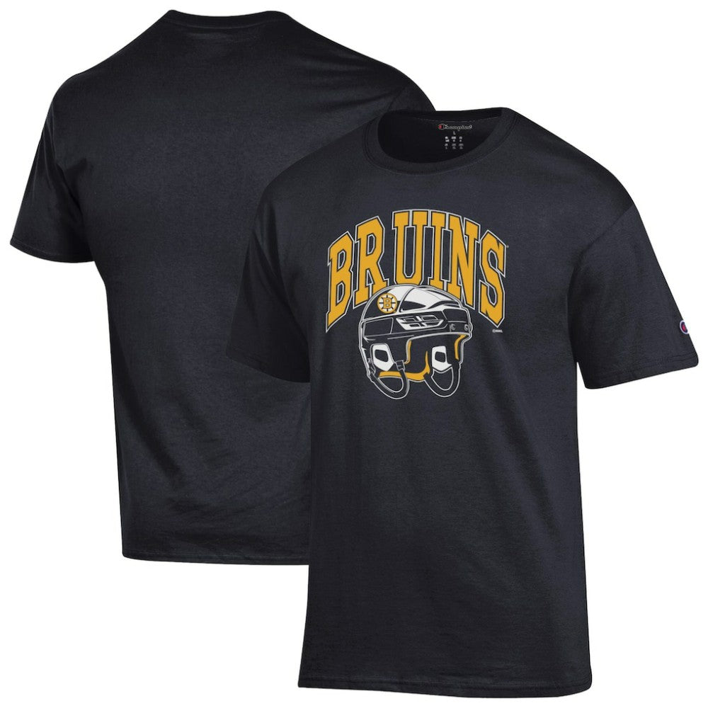NHL Boston Bruins Champion Helmet T-Shirt