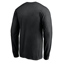 Black Milwaukee Brewers Team Logo Long Sleeve T-Shirt