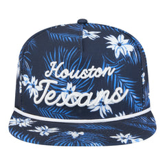 Palm Print A-Frame 9FIFTY Snapback Hat - Houston Texans Hats