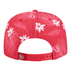 Palm Print A-Frame 9FIFTY Snapback Hat - San Francisco 49ers Hats