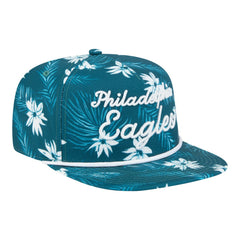 Palm Print A-Frame 9FIFTY Snapback Hat - Philadelphia Eagles Hats