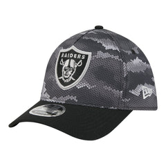 Camo A-Frame 39THIRTY Flex Hat - Las Vegas Raiders Hats