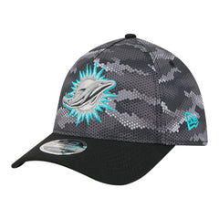 Camo A-Frame 39THIRTY Flex Hat - Miami Dolphins Hats