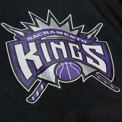 Mitchell & Ness Sacramento Kings Playmaker Full-Zip Hooded Windbreaker Jacket