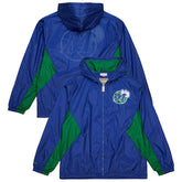Mitchell & Ness Dallas Mavericks Playmaker Full-Zip Hooded Windbreaker Jacket sale