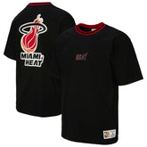 Mitchell & Ness Miami Heat Unisex Playmaker Vintage Logo T-Shirt