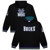 Mitchell & Ness Milwaukee Bucks Unisex Vintage Heavyweight Hoodie