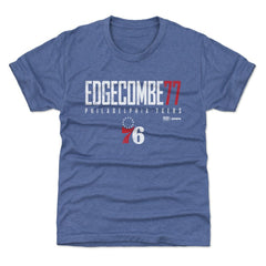 VJ Edgecombe Philadelphia 76ers 500 Level Youth Elite Name & Number T-Shirt