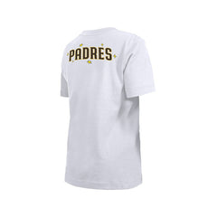 White San Diego Padres New Era Youth Stars & Cap T-Shirt