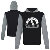 Black Chicago White Sox Levelwear Throwback Ultimate Banner Arch Hoodie